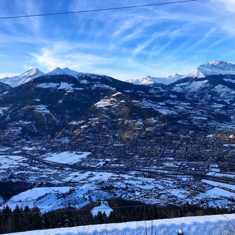 Residence Ciel Bleu - Fraz Pos Aosta Eksteriør bilde